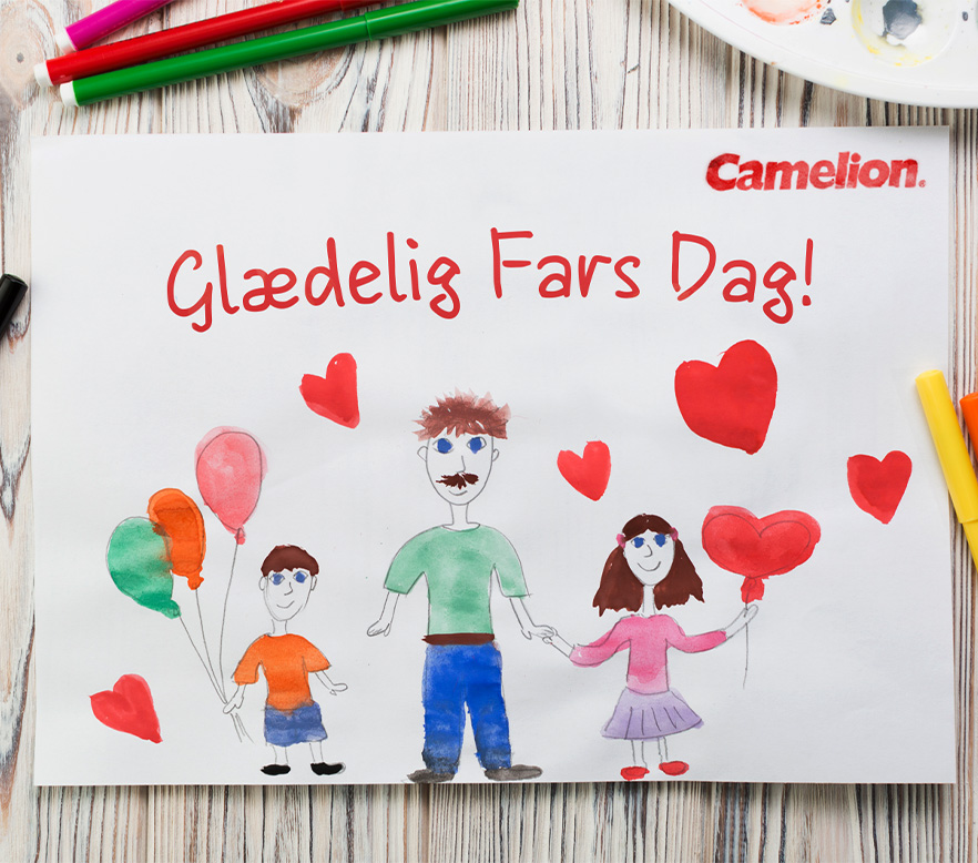 Vi fejrer alle fædre – Glædelig Fars Dag fra Camelion!